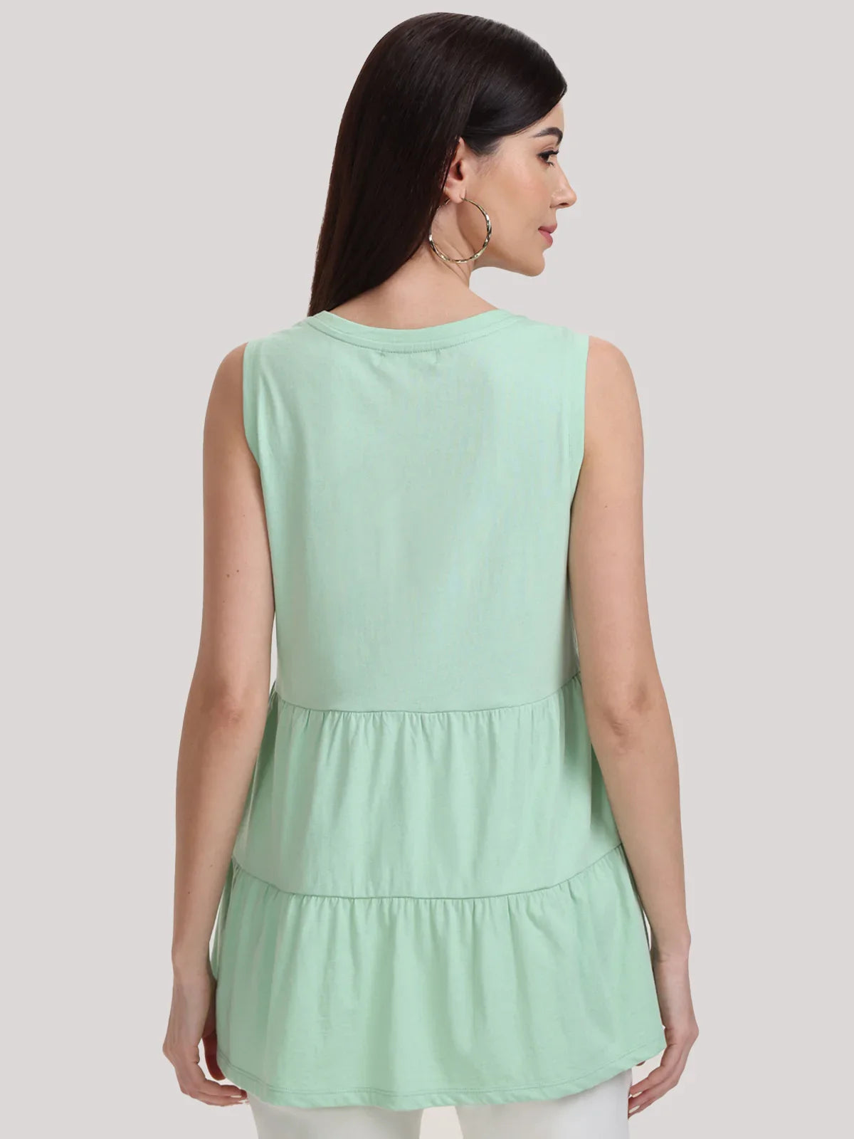 Tiered Ruffle Tank Top