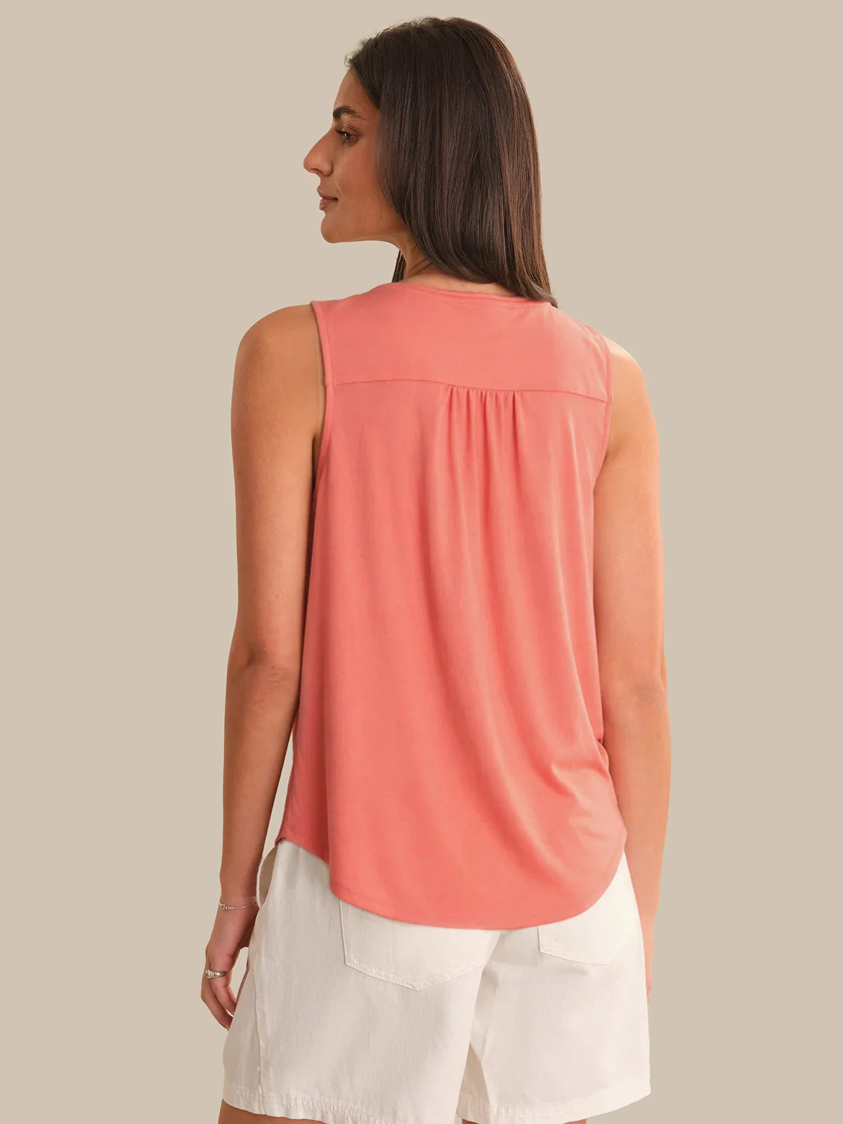 V-Neck Babydoll Top