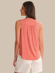 V-Neck Babydoll Top