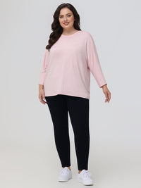 Plus Crewneck Dolman Top