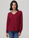 V-Neck Raglan Sleeve Top