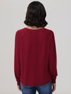 V-Neck Raglan Sleeve Top