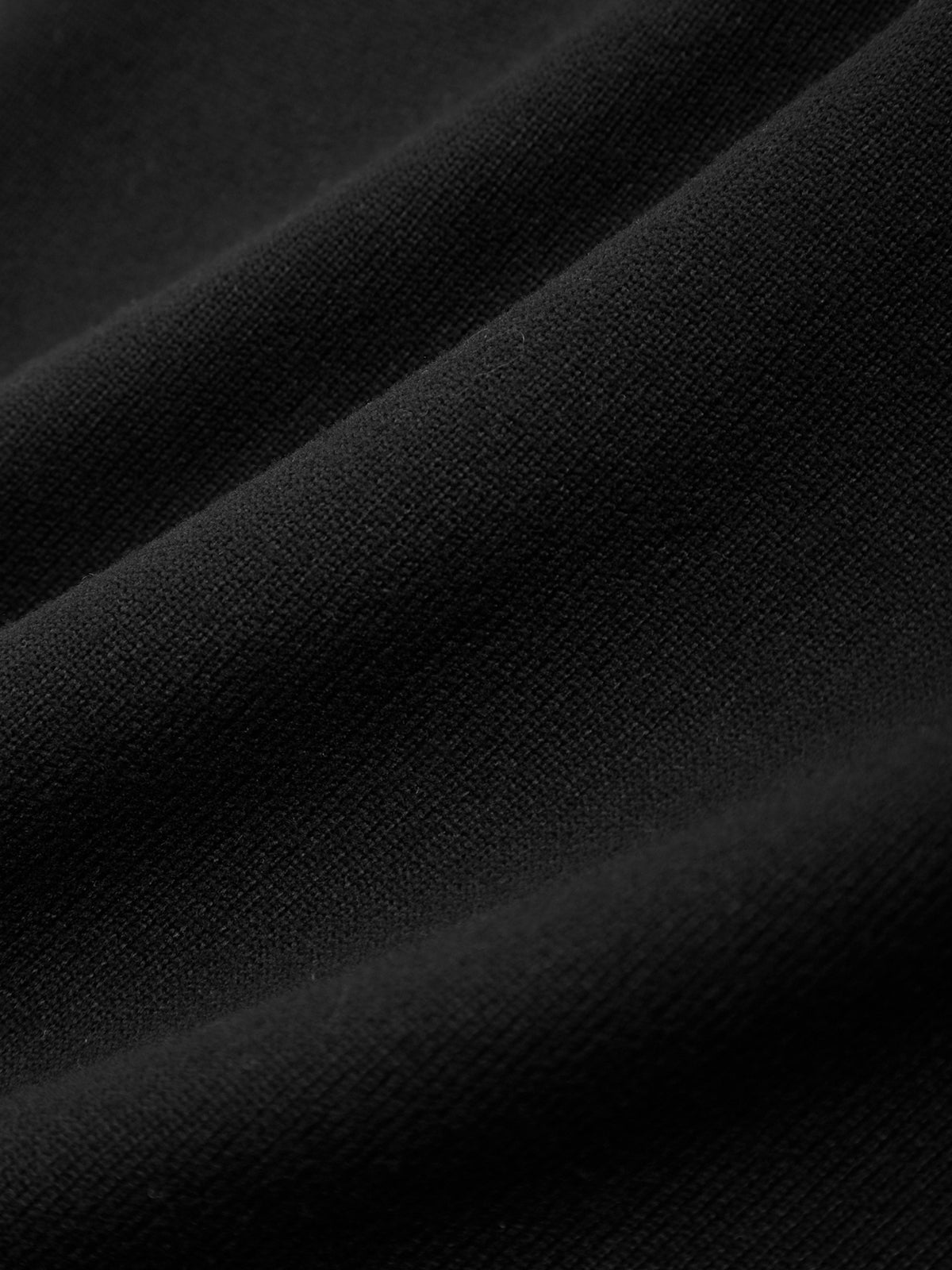 Close-up of black fabric texture