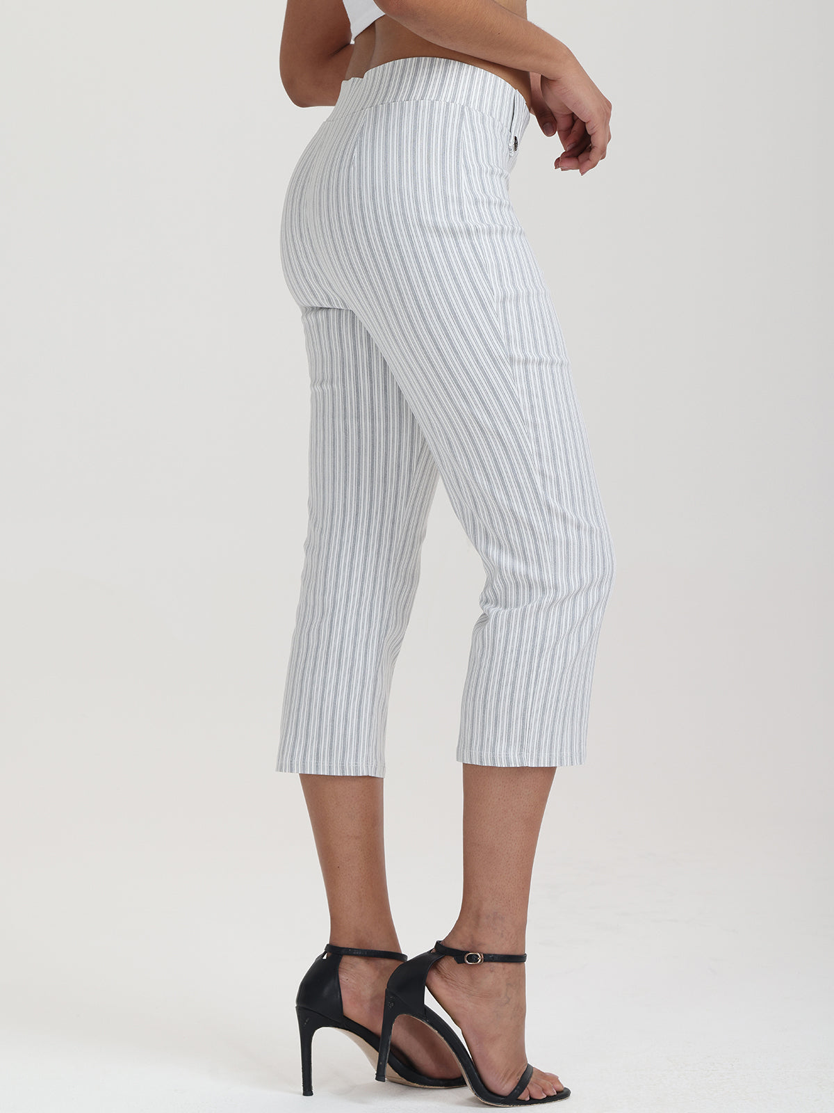 Wide Leg Cropped Flare Flow Pants | Women's Plant-Based Clothing | CARAUCCI