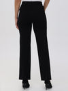 Pleated Pull-On Little Black Pants