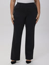 Plus Pleated Pull-On Little Black Pants