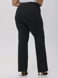 Plus Pleated Pull-On Little Black Pants