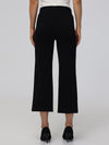 Crop Wide Leg Ponte Little Black Pants