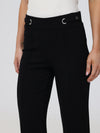 Crop Wide Leg Ponte Little Black Pants