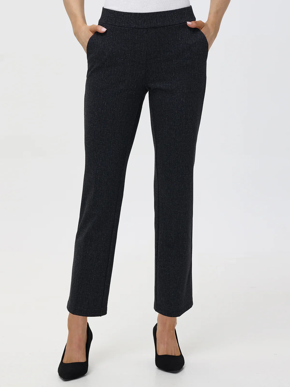 Luxe Ponte Crop Flare Pants