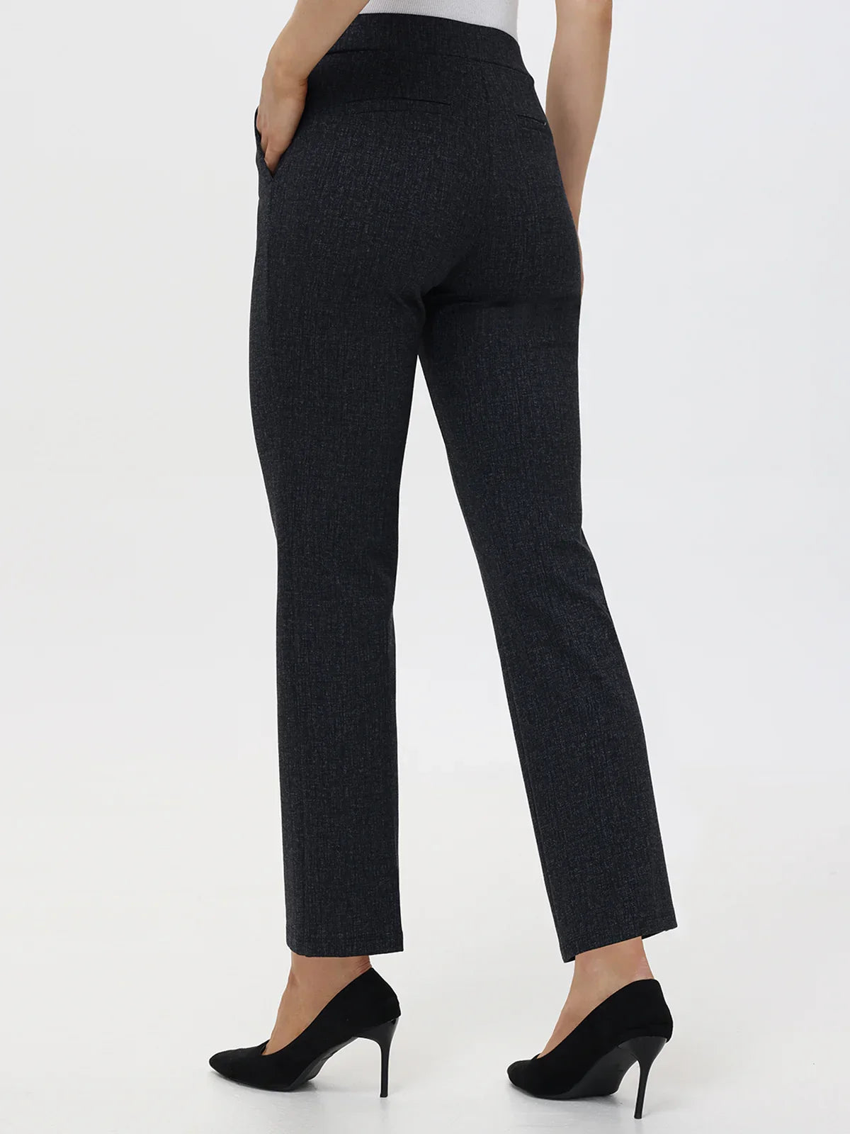 Luxe Ponte Crop Flare Pants