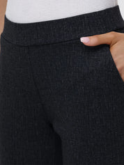 Luxe Ponte Crop Flare Pants