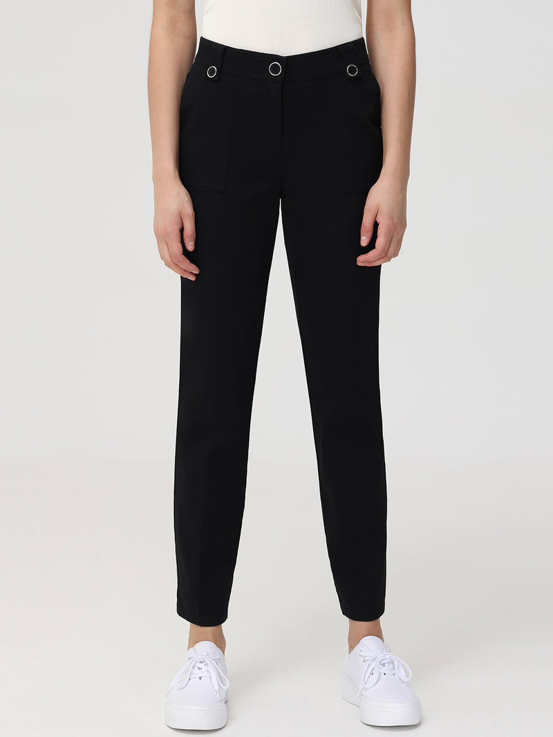 Straight Leg Utilitarian Pants