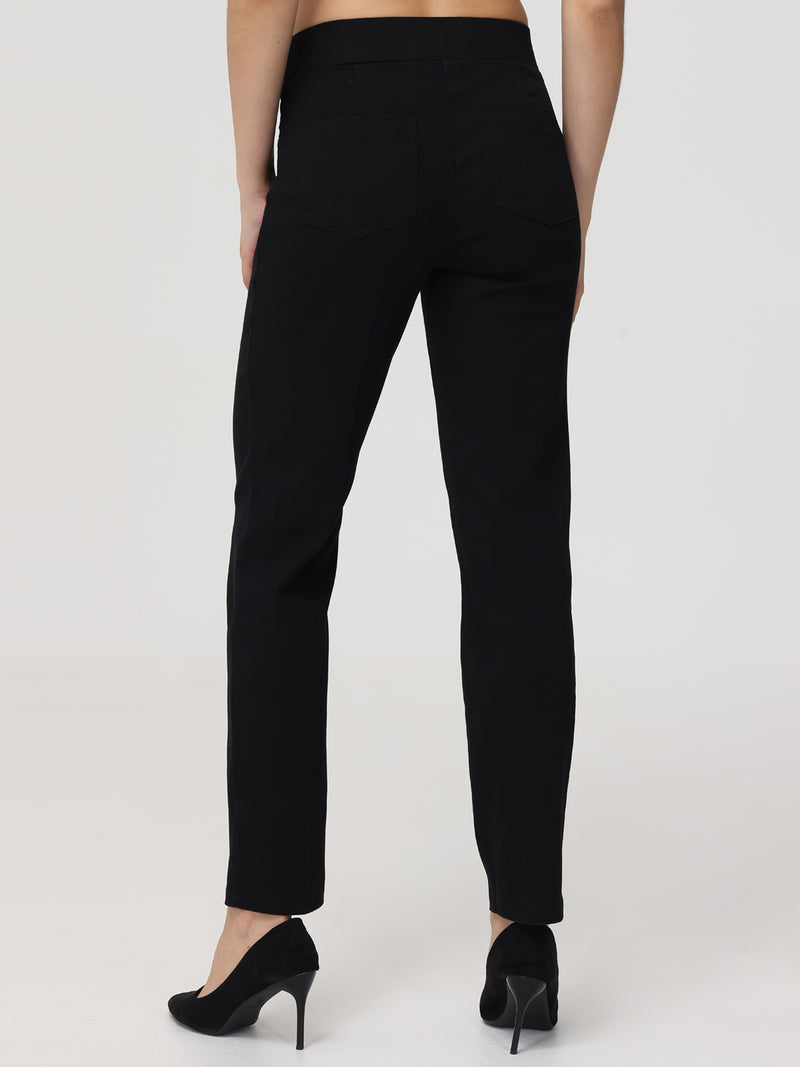 Pull-On Double L-Pocket Little Black Pants