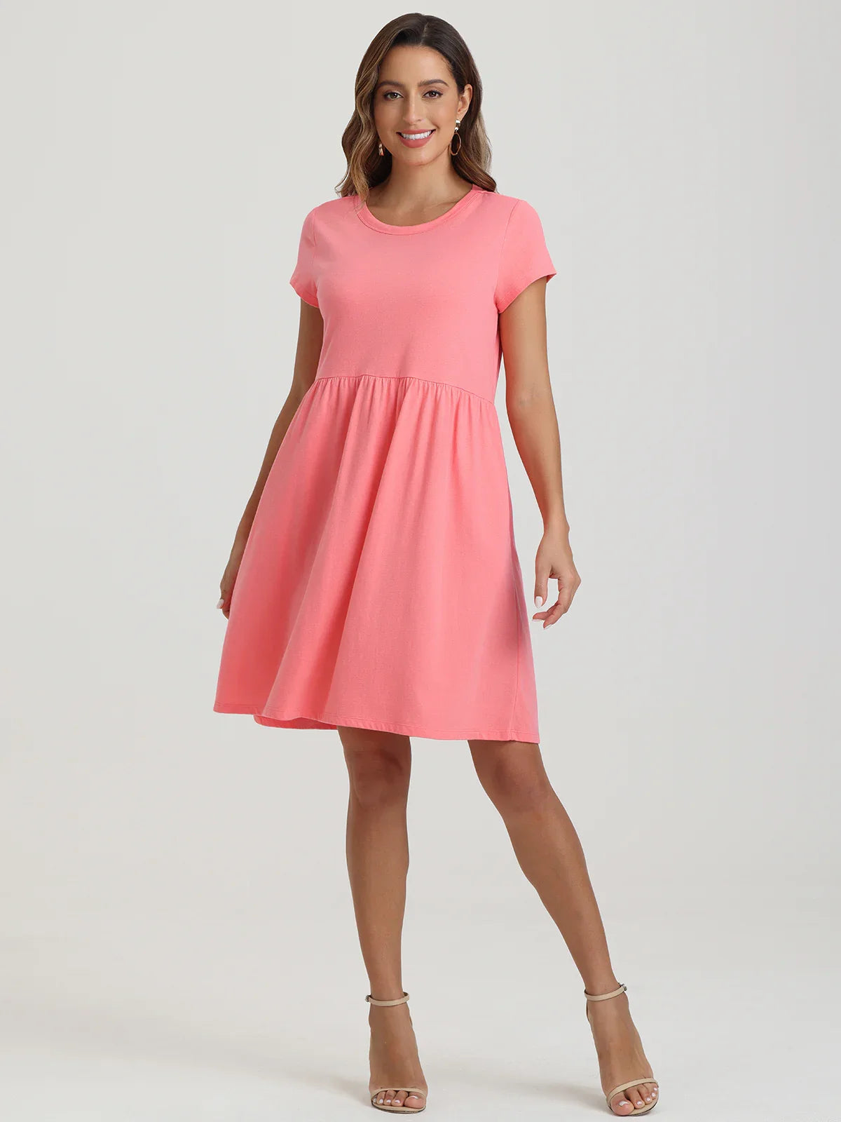 Mini Babydoll Cotton Dress