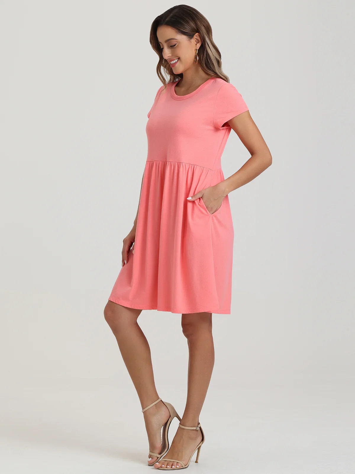 Mini Babydoll Cotton Dress