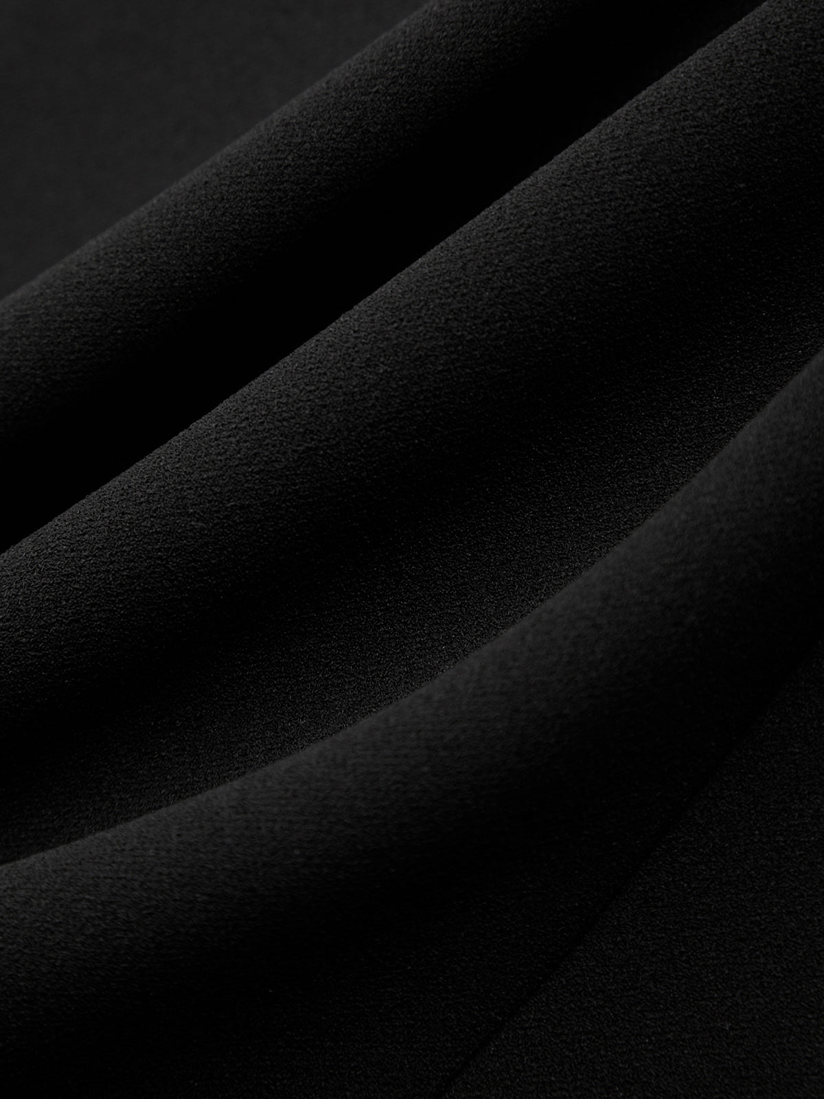 Close-up of black fabric with texture