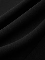 Close-up of black fabric with texture