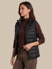 High-Neck Down Vest