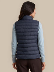 High-Neck Down Vest
