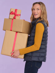 High-Neck Down Vest