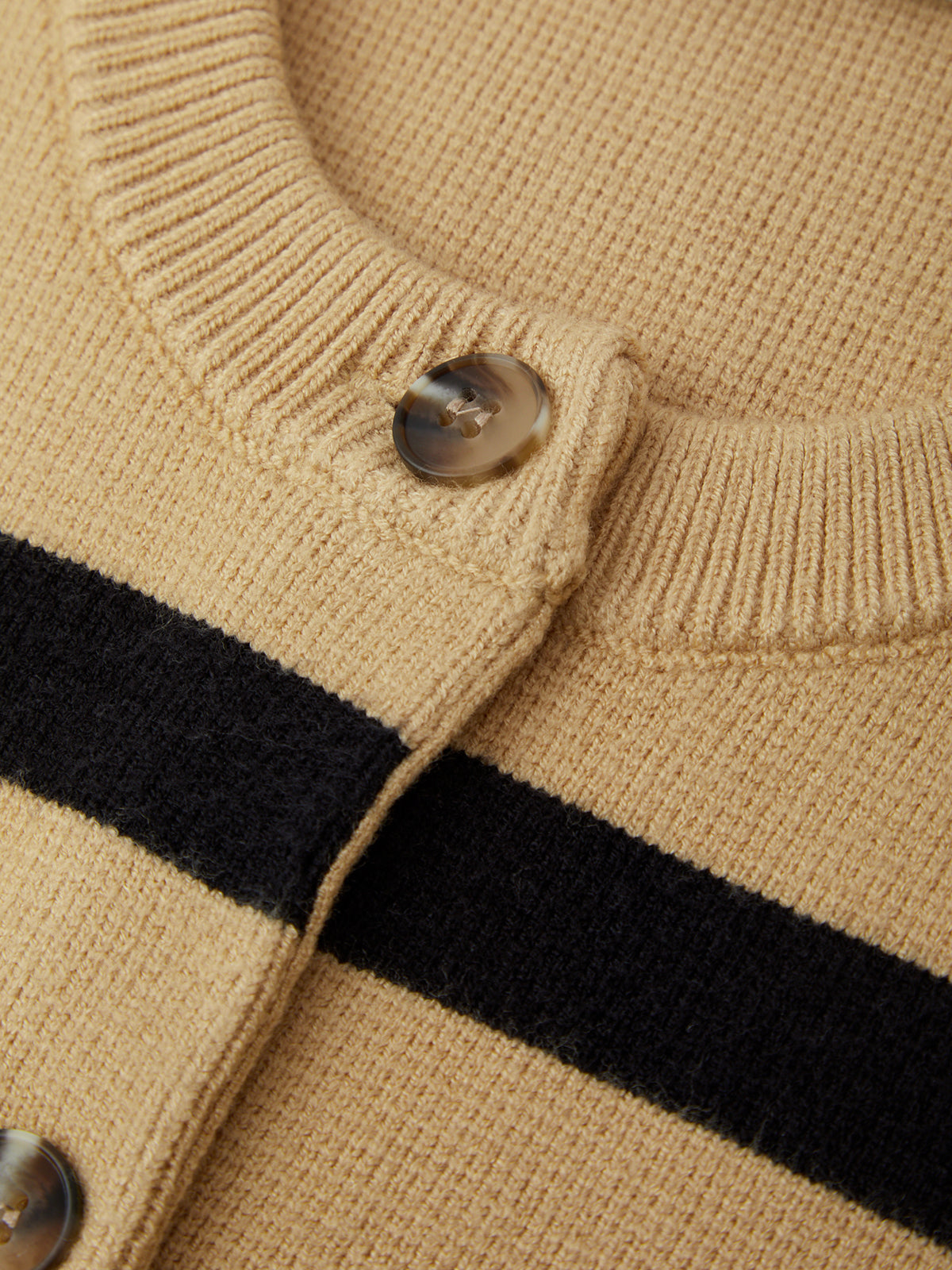 Stripe Button Up Cardigan