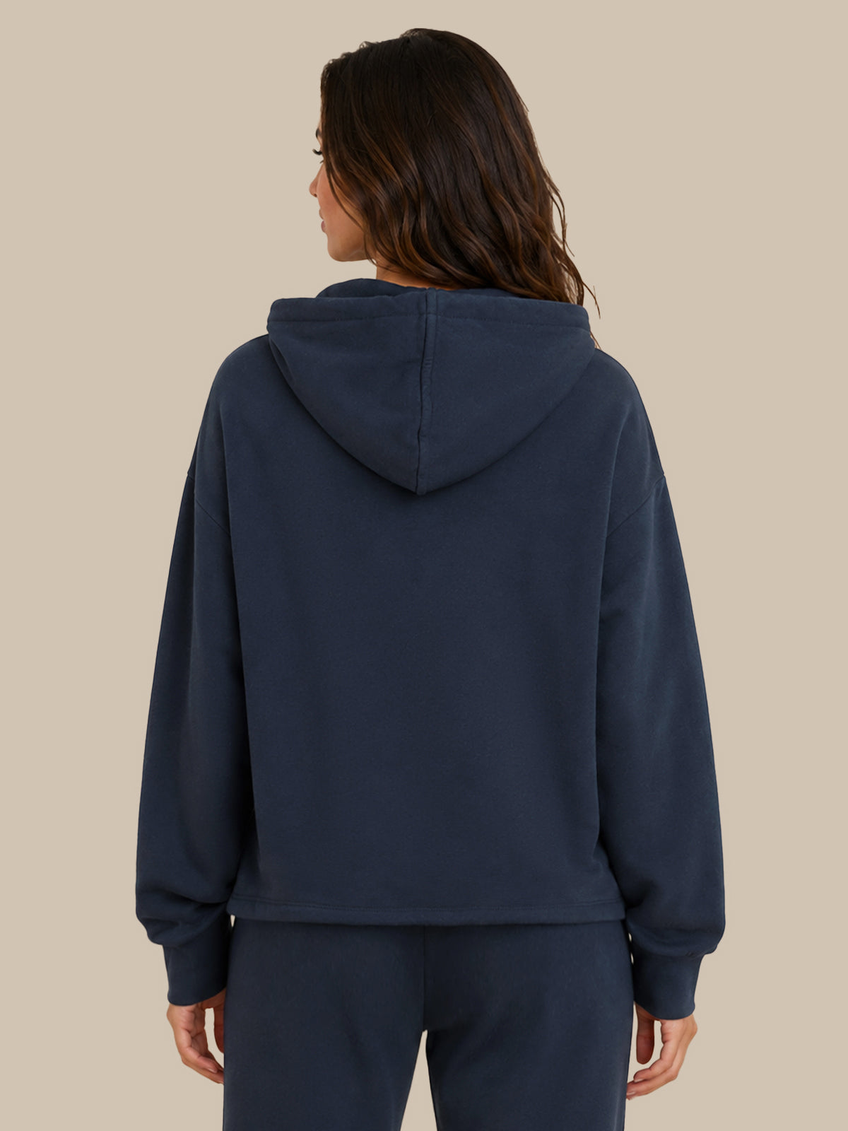 Drawstring Long Sleeve Hoodie
