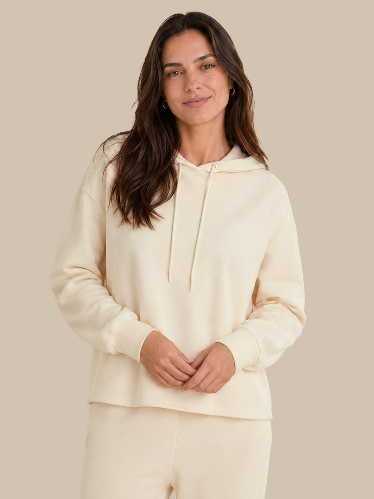 Drawstring Long Sleeve Hoodie