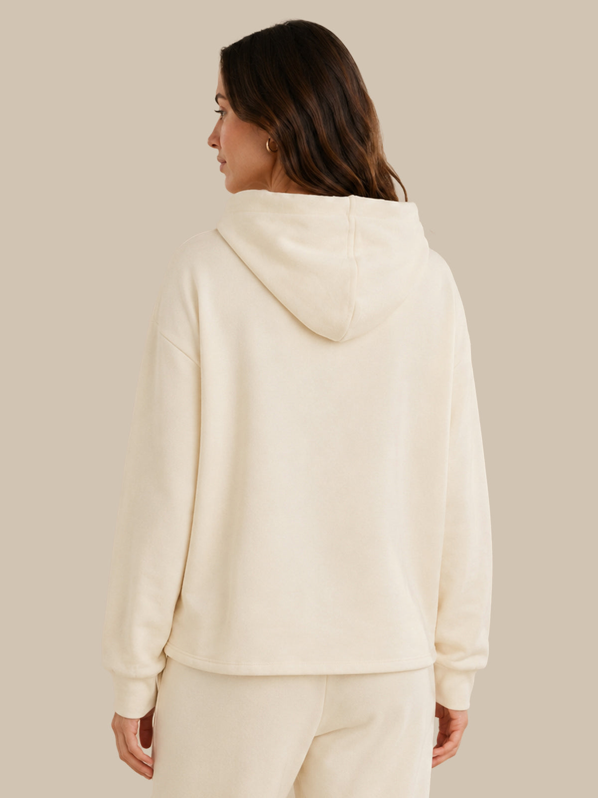 Drawstring Long Sleeve Hoodie