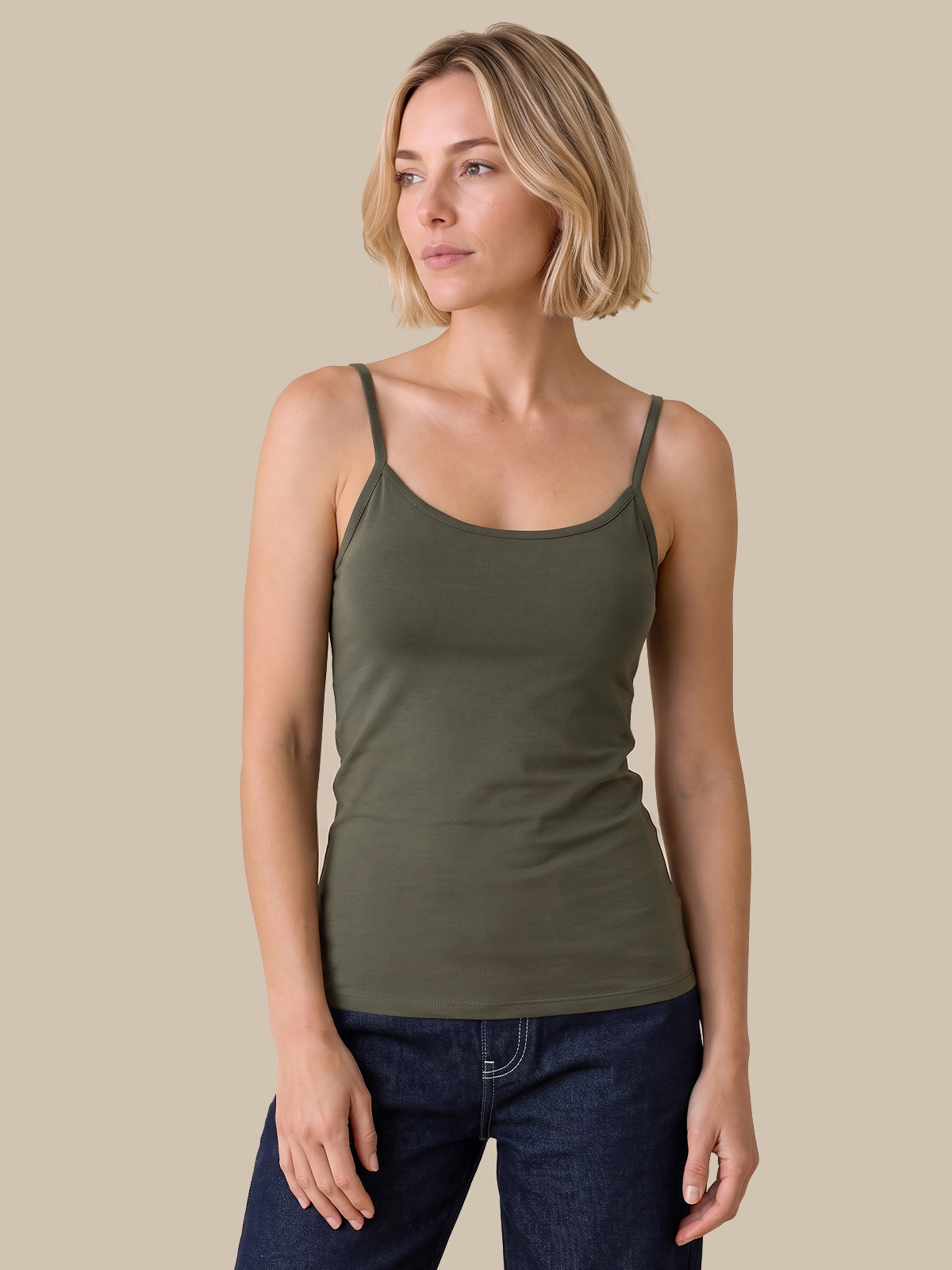 Scoop Neck Cami