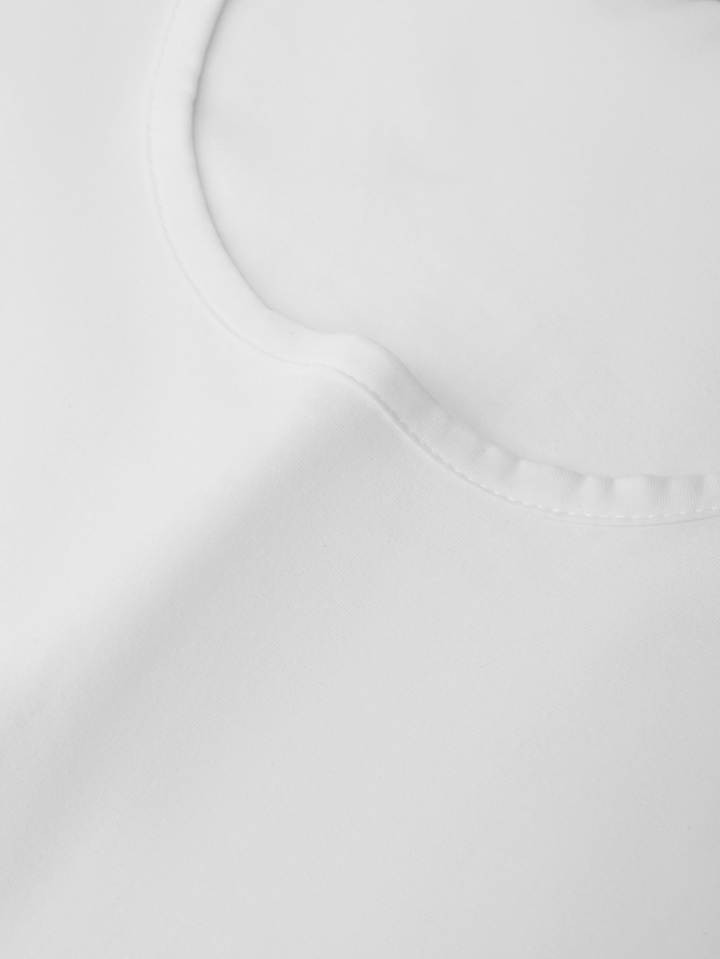 Close-up of a white fabric texture