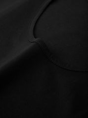 Close-up of a black fabric texture