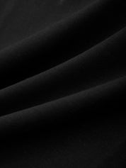 Close-up of black fabric texture