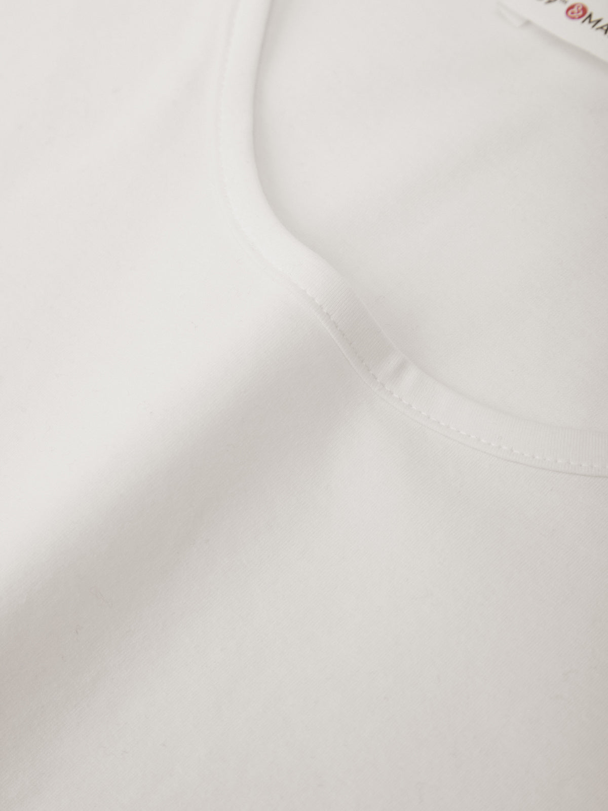 Close-up of a white fabric texture