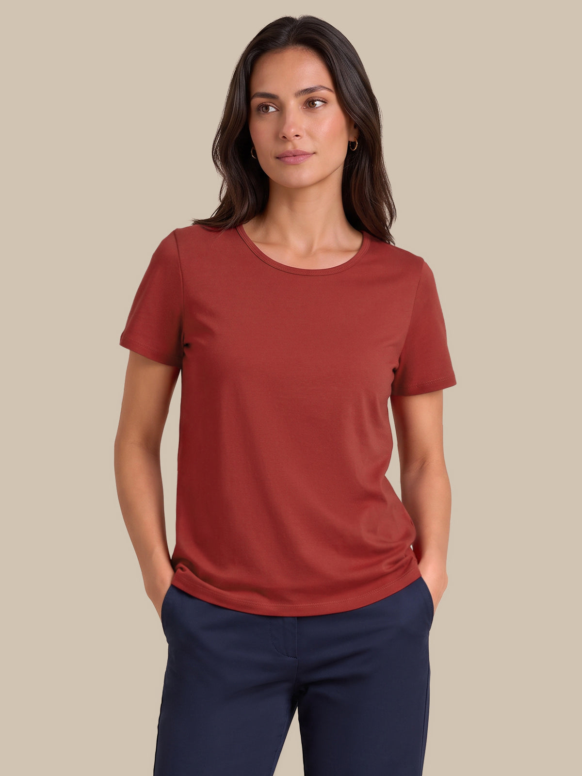 Scoop Neck Tee