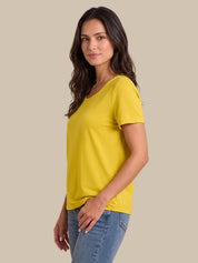 Scoop Neck Tee