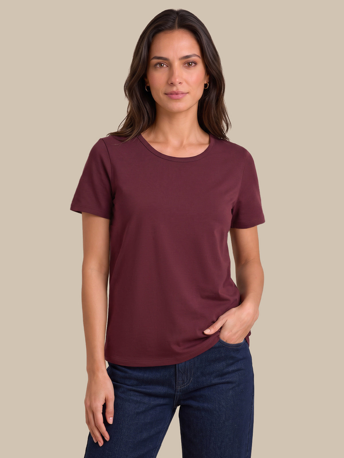 Scoop Neck Tee