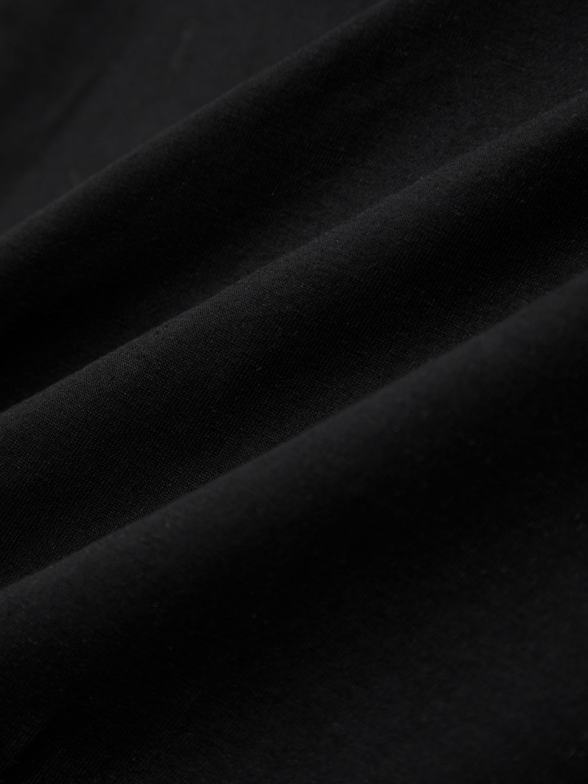 Close-up of black fabric texture