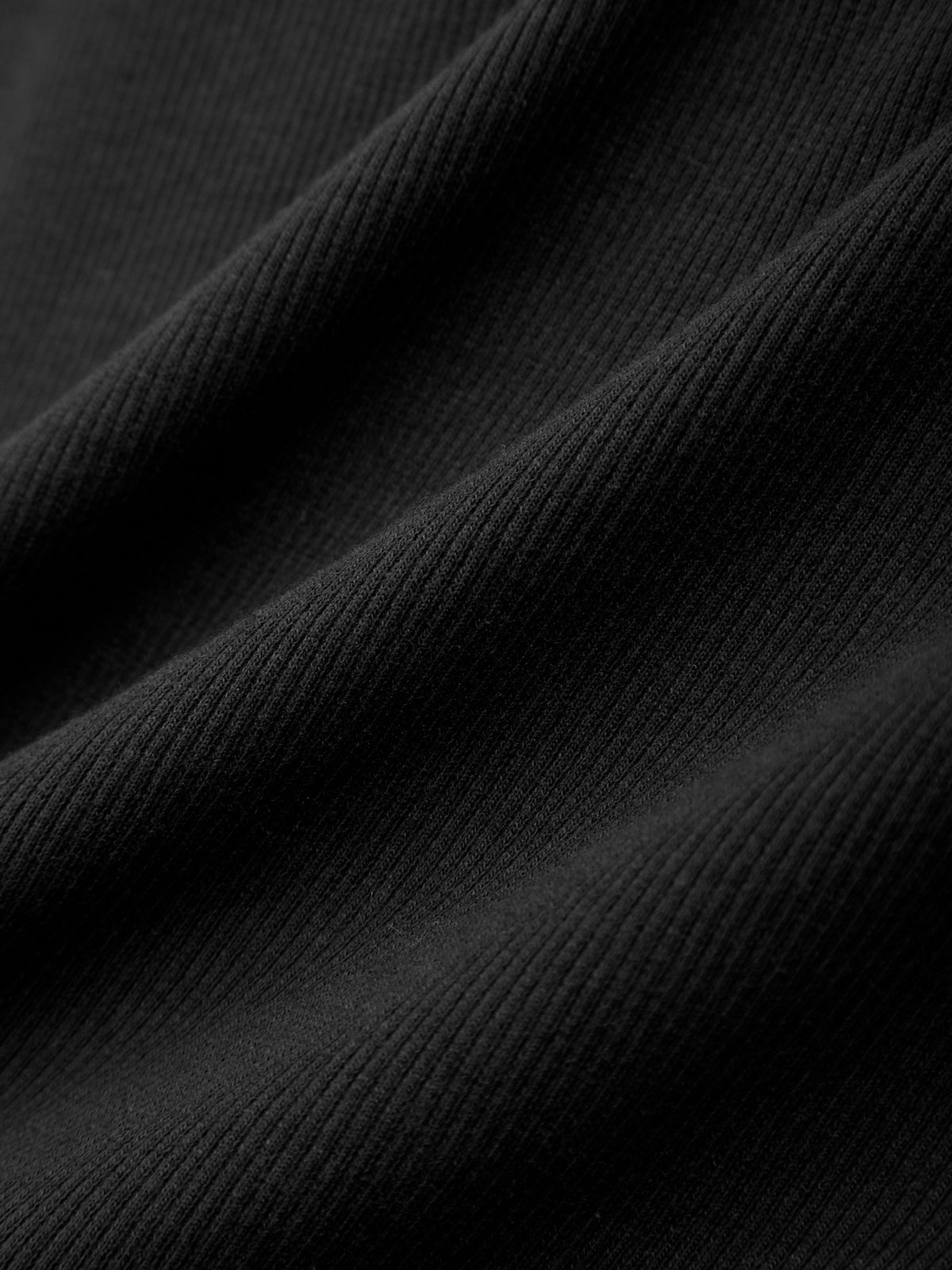 Close-up of black textured fabric