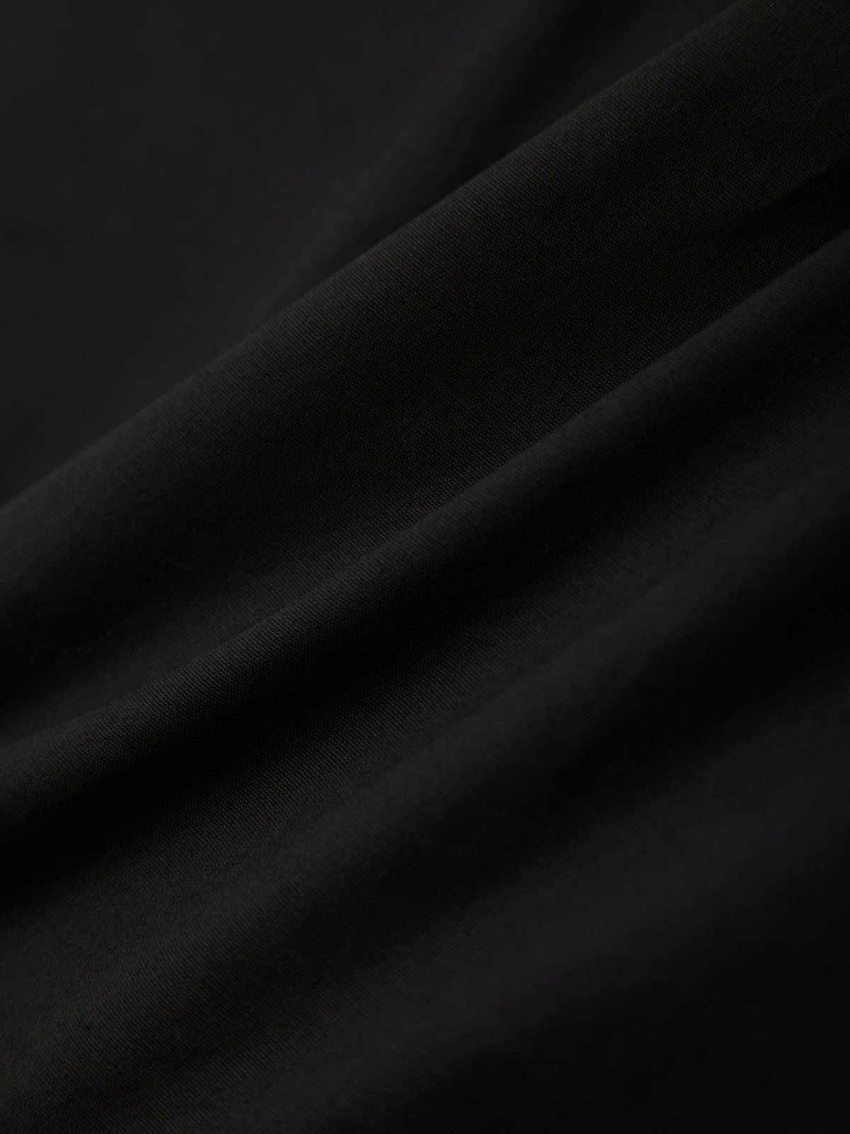 Close-up of black fabric with visible texture