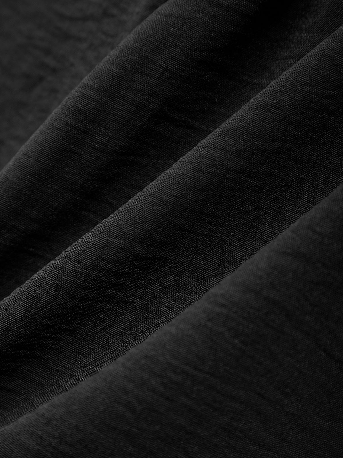 Close-up of black textured fabric