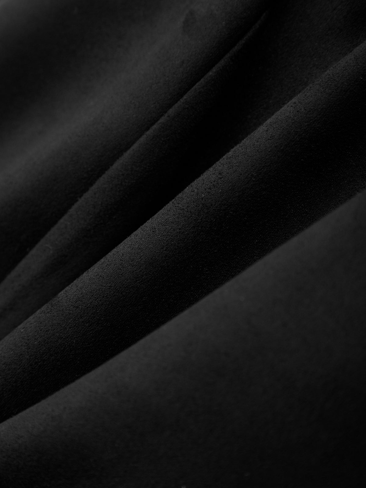 Close-up of black fabric texture