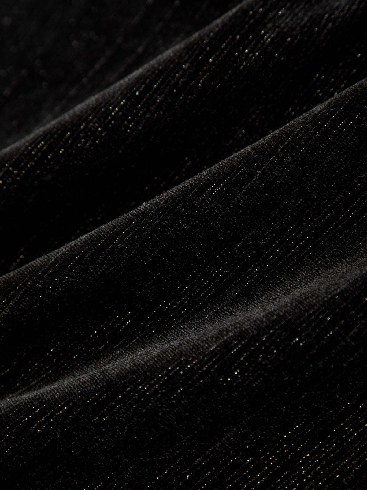 Close-up of black fabric texture