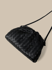 Faux Leather Crossbody Bag