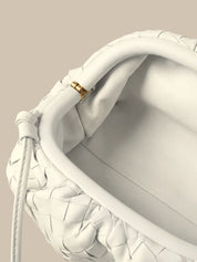 Faux Leather Crossbody Bag