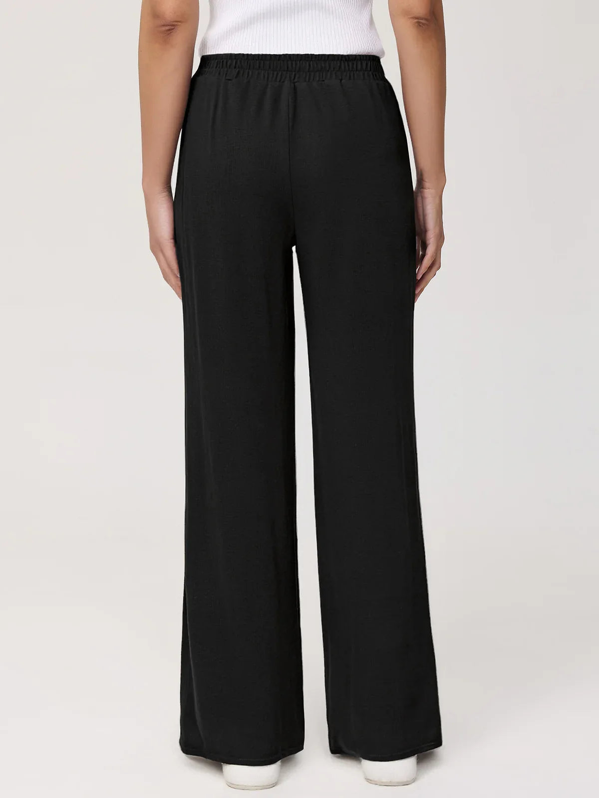High Rise Wide Leg Pants