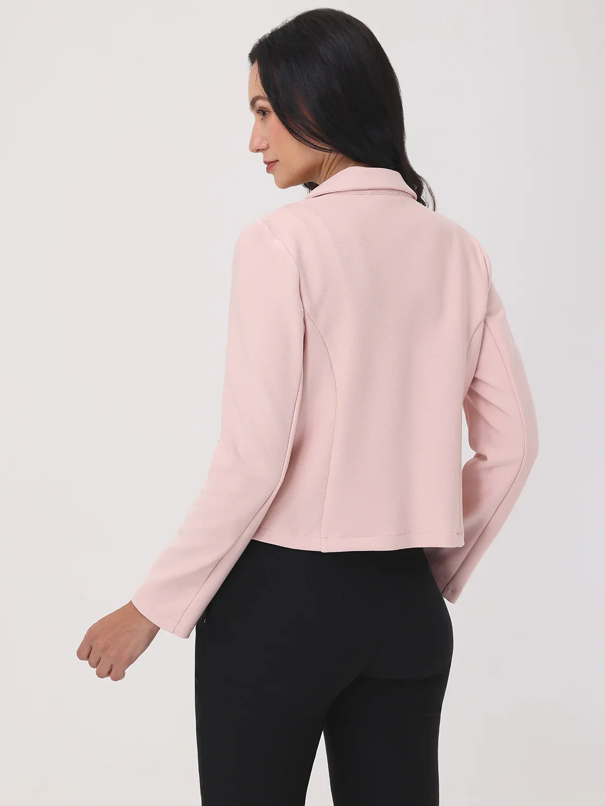 Crop Double Breasted Blazer
