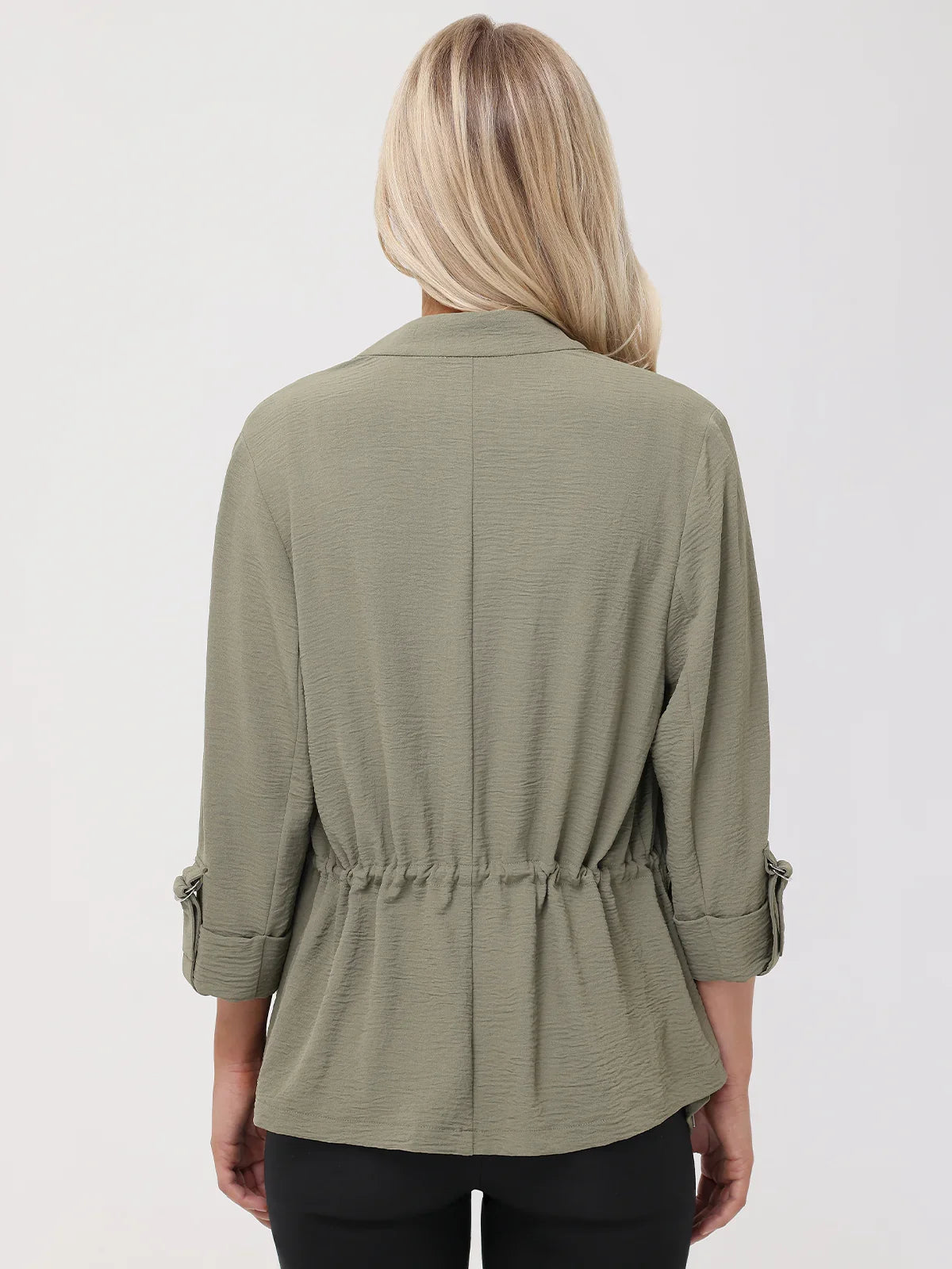 Hi Lo Open Front Jacket