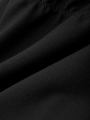 Close-up of black fabric texture