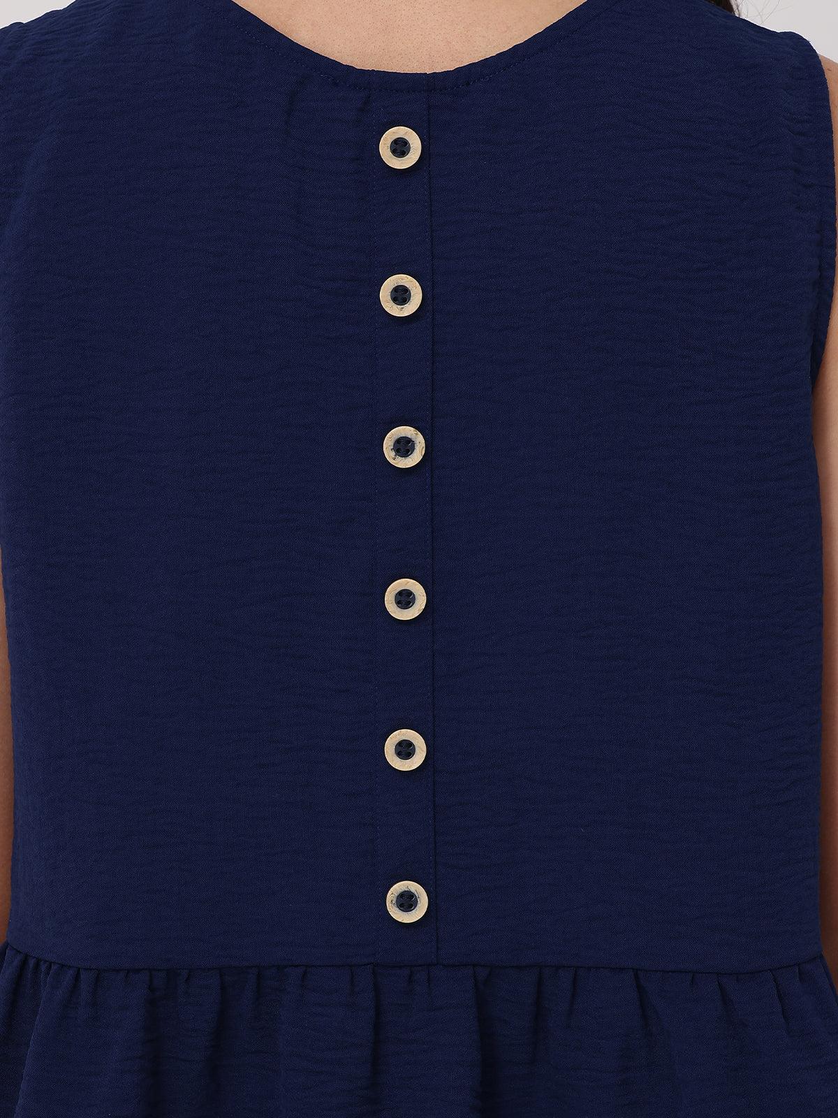 Sleveless Peplum Top